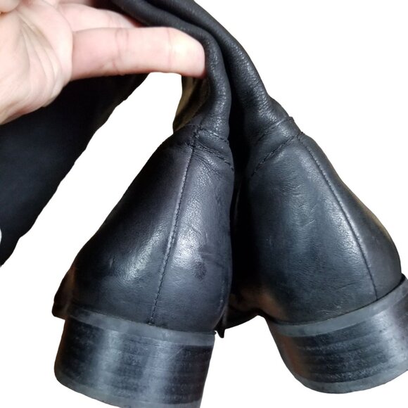 NINE WEST Women's Nicolah-Wide Leather Winter Boot size 11 - Picture 13 of 14